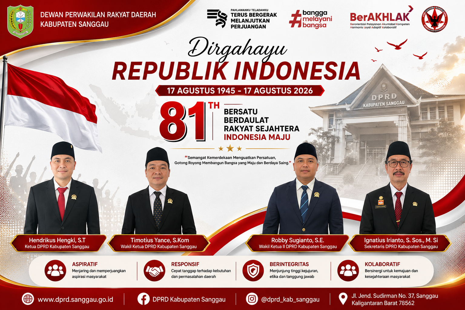 Sekretariat DPRD Kabupaten Sanggau